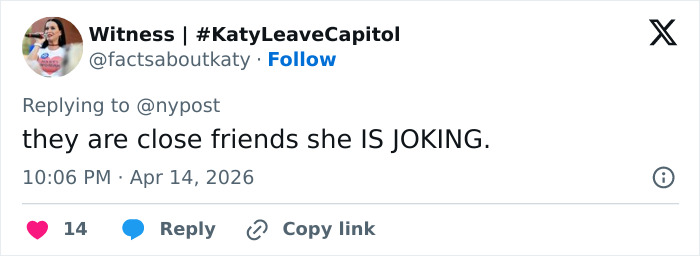 Outra alegação bombástica de Katy Perry ressurge após reivindicação de Ruby Rose