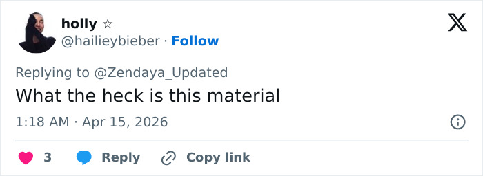 "Wearing Dried Human Skin": Zendaya's "Eerie" Look At CinemaCon Sparks Brutal Reactions Online "Wearing Dried Human Skin": Zendaya's "Eerie" Look At CinemaCon Sparks Brutal Reactions Online