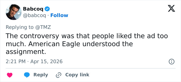 Sydney Sweeney Boldly Rejoins American Eagle, Sends Brutal Message To Haters After âGreat Jeansâ Scandal Sydney Sweeney Boldly Rejoins American Eagle, Sends Brutal Message To Haters After âGreat Jeansâ Scandal