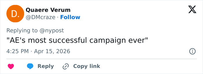 Sydney Sweeney Boldly Rejoins American Eagle, Sends Brutal Message To Haters After âGreat Jeansâ Scandal Sydney Sweeney Boldly Rejoins American Eagle, Sends Brutal Message To Haters After âGreat Jeansâ Scandal