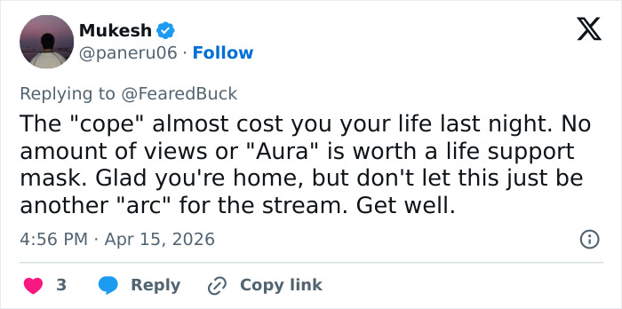 ‘Looksmaxxing’ Influencer Clavicular Breaks Silence After ‘Brutal’ Hospitalization Following Live Incident