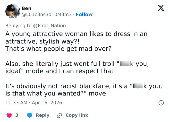Tweet discussing esports host's response after trolls targeted her over revealing outfit and her bold reply online. Tweet discussing esports host's response after trolls targeted her over revealing outfit and her bold reply online.