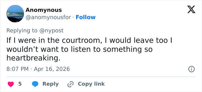 Audio Of Athena Strand's Final Moments With FedEx Driver Makes Jurors Sob As Her Family Leaves Courtroom