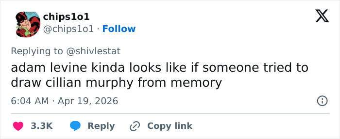 "O leite estragou": O novo visual do tapete vermelho de Adam Levine deixa os fãs atordoados