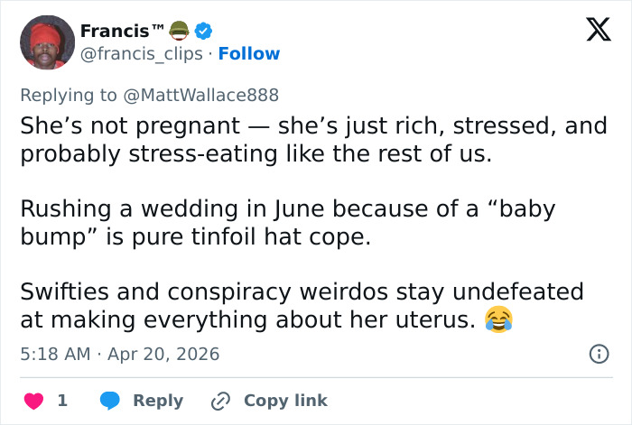 A recente aparição e comportamento de Taylor Swift estimulam rumores de gravidez