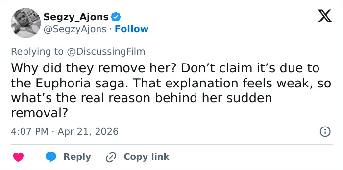 "That's What She Gets For Being MAGA": Sydney Sweeney's Removal From 'Devil Wears Prada 2' Spurs Speculation