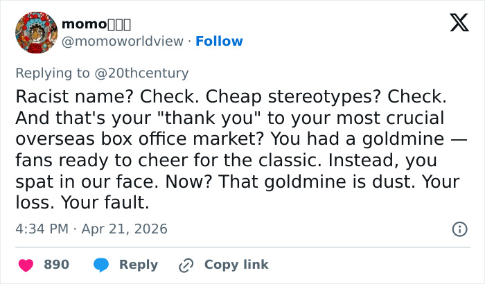 Ásio-americanos estão pedindo boicote a ‘Devil Wears Prada’ depois "Racista" Teaser lançado