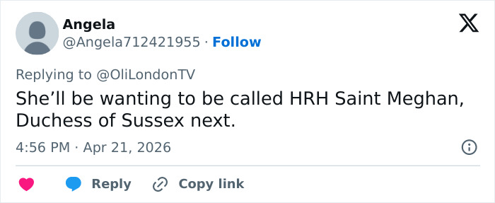 “Uma resposta tão estranha”: a fachada de Meghan Markle 