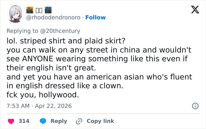 Ásio-americanos estão pedindo boicote a ‘Devil Wears Prada’ depois "Racista" Teaser lançado