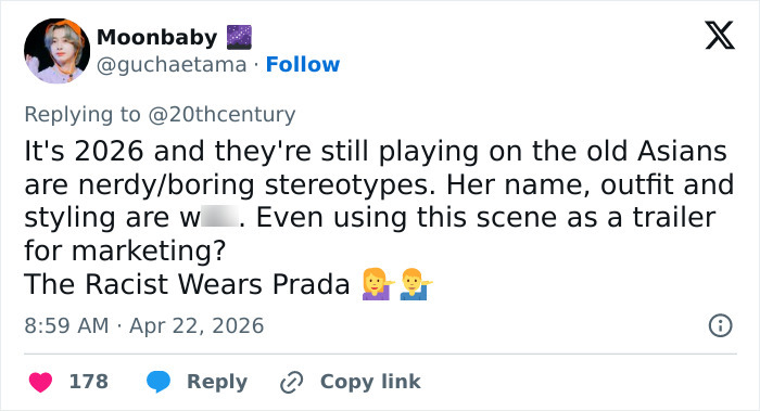 Ásio-americanos estão pedindo boicote a ‘Devil Wears Prada’ depois "Racista" Teaser lançado