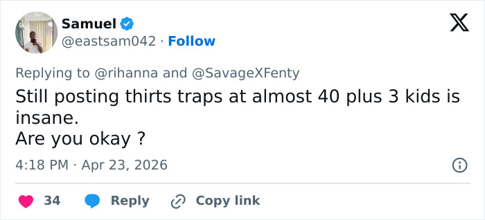 "Não é empoderamento, apenas marketing desesperado": Fotos de lingerie atrevida de Rihanna brutalmente arrastadas online