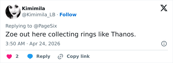 Harry Styles e Zoë Kravitz estão noivos, e todos os fãs estão dizendo a mesma coisa