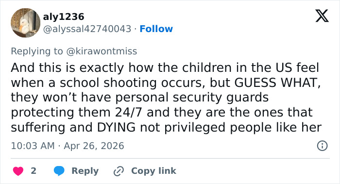 Erika Kirk enfrenta reação após comentário após grande incidente de segurança em jantar na Casa Branca