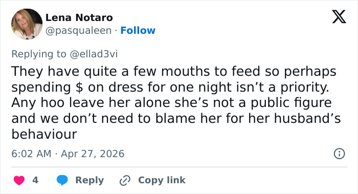 Pete Hegseth's Wife Faces Backlash Over "Temu" Dress For White House Correspondents' Dinner