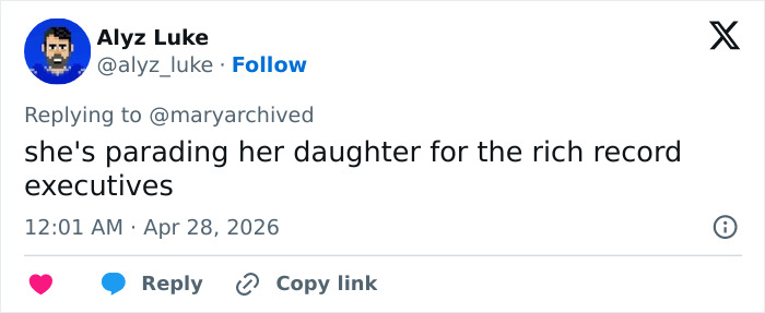 Pink Under Fire Over 14YO Daughter Willow's "Inappropriate" Red Carpet Look