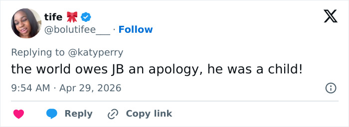 Katy Perry's Comment About Justin Bieber In 2010 Horrifies Fans After They Learn How Old He Was