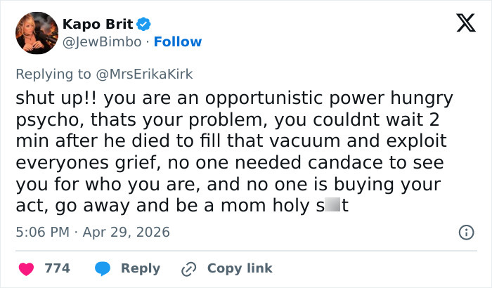 “Vestida como Sarah Connor em Terminator 2”: Erika Kirk quebra o silêncio após ataque WHCD