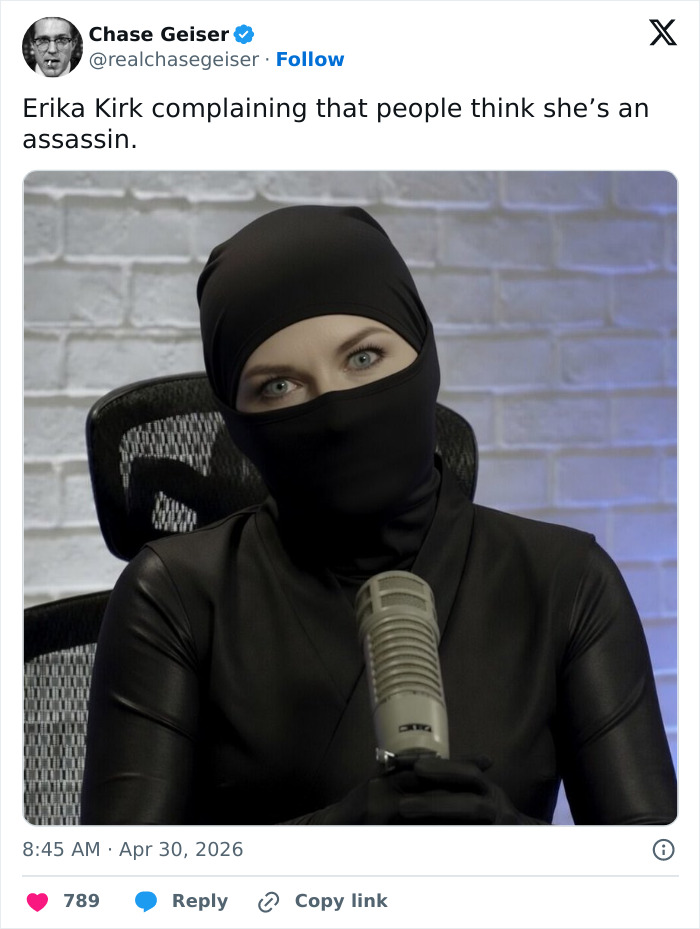 After Erika Kirk Breaks Silence With Controversial Video, The Internet Roasts Her Brutally