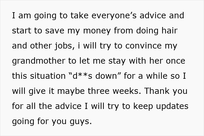 As repetidas mentiras e roubos da prima empurram adolescente para fora da casa dos pais e ela corta todo contato