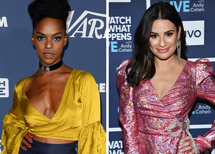 Two women posing at events; one in a yellow top and the other in a sparkly pink dress. Unreal things 6 years ago.