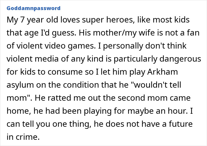 Father and child sharing secrets about video games and parenting, highlighting dads and kids keeping things from moms.