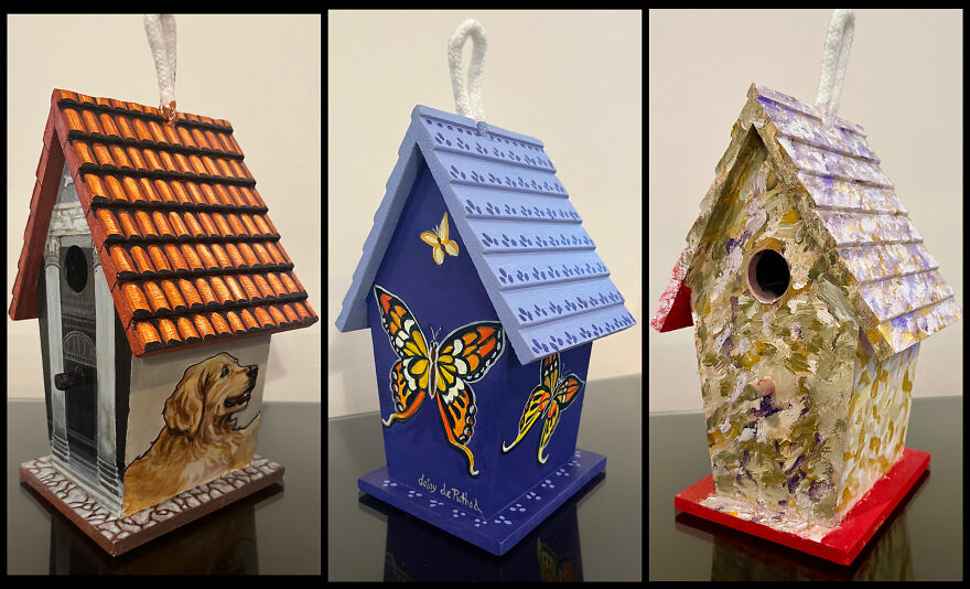 Creative Nests: 24 Artists Transform Birdhouses Into Works Of Art