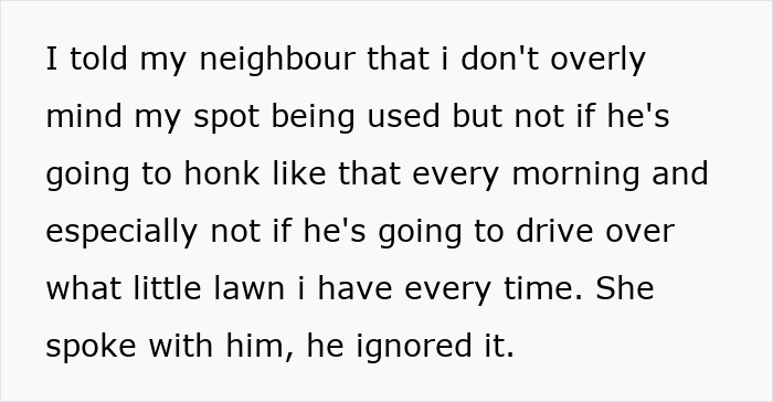 Man gets revenge on honking driver by placing ice-filled bin, driver calls the cops and regrets it.