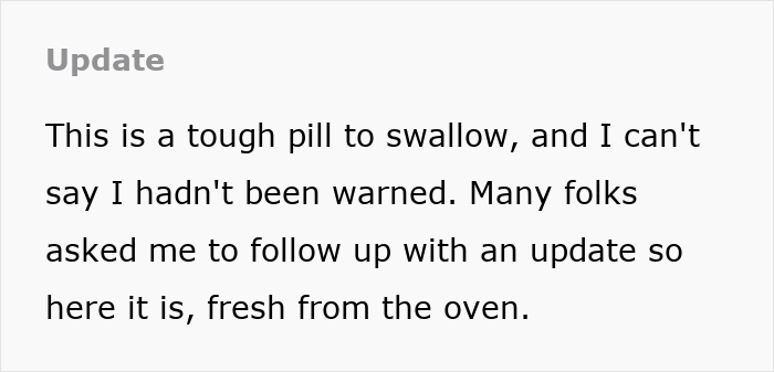 Update text on screen about a tough marriage situation with a surprising bedroom twist shared in an online post.