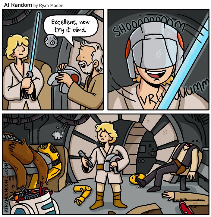 “Luke's New Lightsaber”