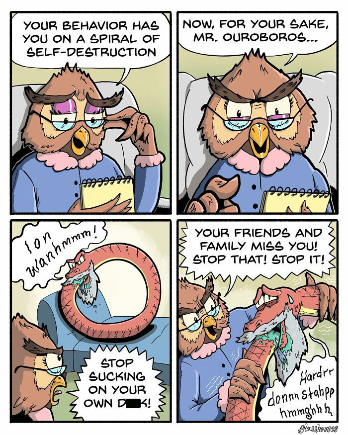 This Artist Turns Dark Humor Into Unexpected Punchlines That Will Make You Laugh… And Then Think Twice (39 Comics)