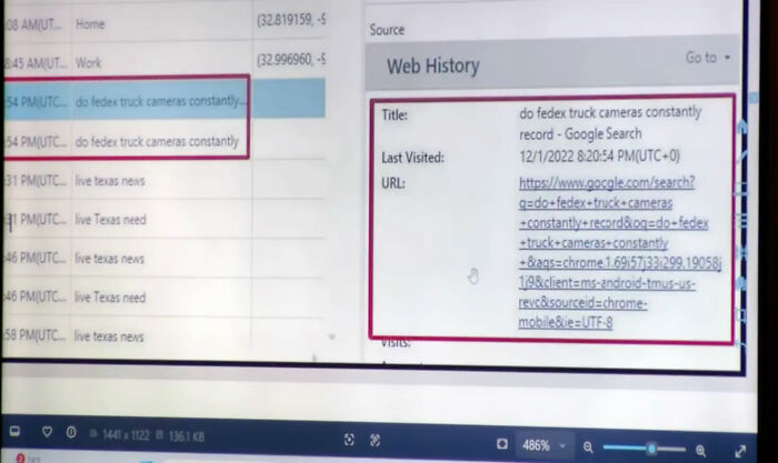 FedEx Driver’s Chilling Searches About His Delivery Truck Emerge After Taking Life Of Athena Strand FedEx Driver’s Chilling Searches About His Delivery Truck Emerge After Taking Life Of Athena Strand