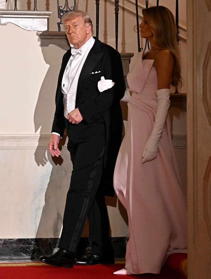 “Alguém mais percebeu isso?”: O vídeo se torna viral quando as pessoas notam detalhes estranhos no comportamento de Melania Trump