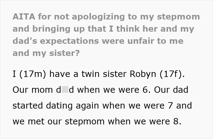 Stepmom Breaks Her Own Promise, Demands Teen Stepkids Apologize For Not Choosing Her During Crisis