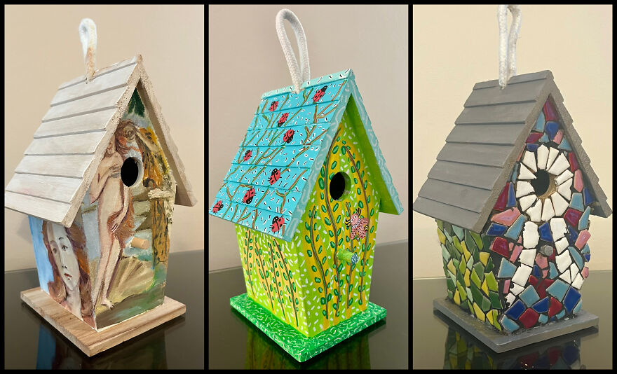 Creative Nests: 24 Artists Transform Birdhouses Into Works Of Art