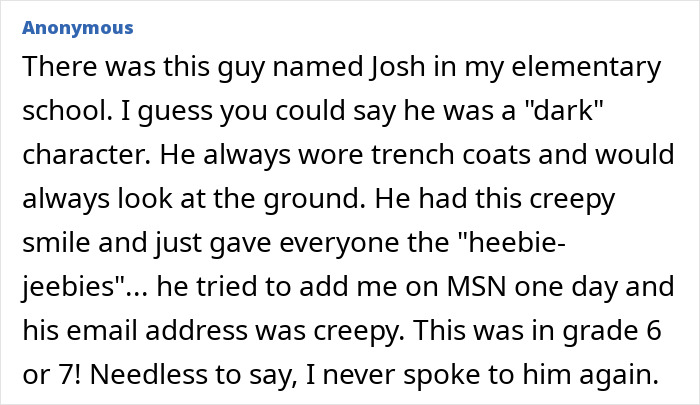 Weird-Creepy-Classmates