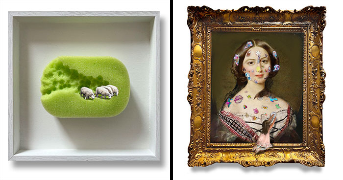 66 Mind-Bending Artworks By Golsa Golchini That Turn Everyday Objects Into Tiny Worlds