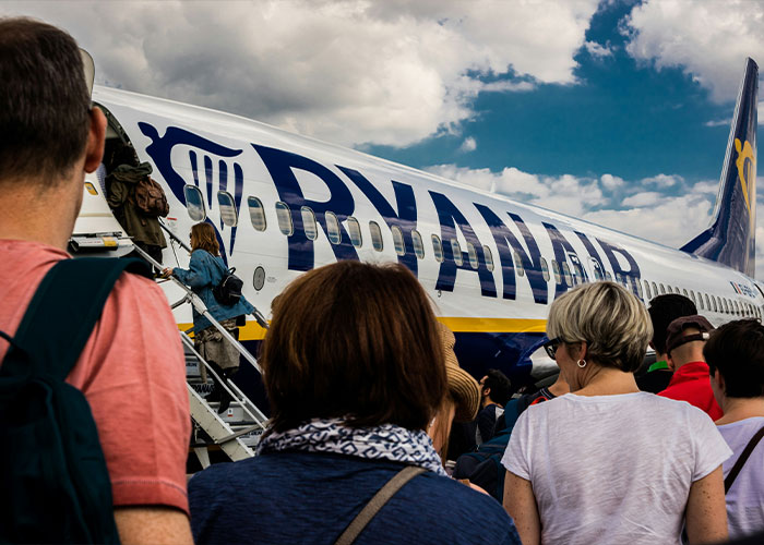 Ryanair implora aos passageiros que parem de usar um item específico nos voos
