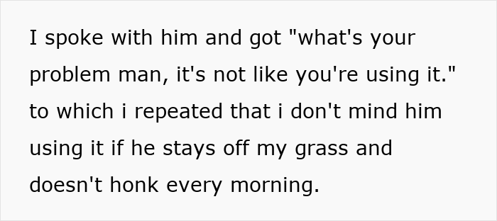 Man gets revenge on honking driver by placing ice-filled bin, causing driver to call the cops and regret it.