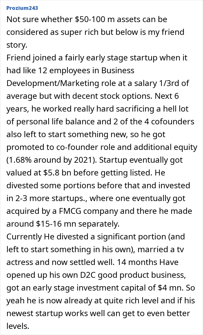 Startup equity and hard work lead to multimillion-dollar wealth and new business ventures