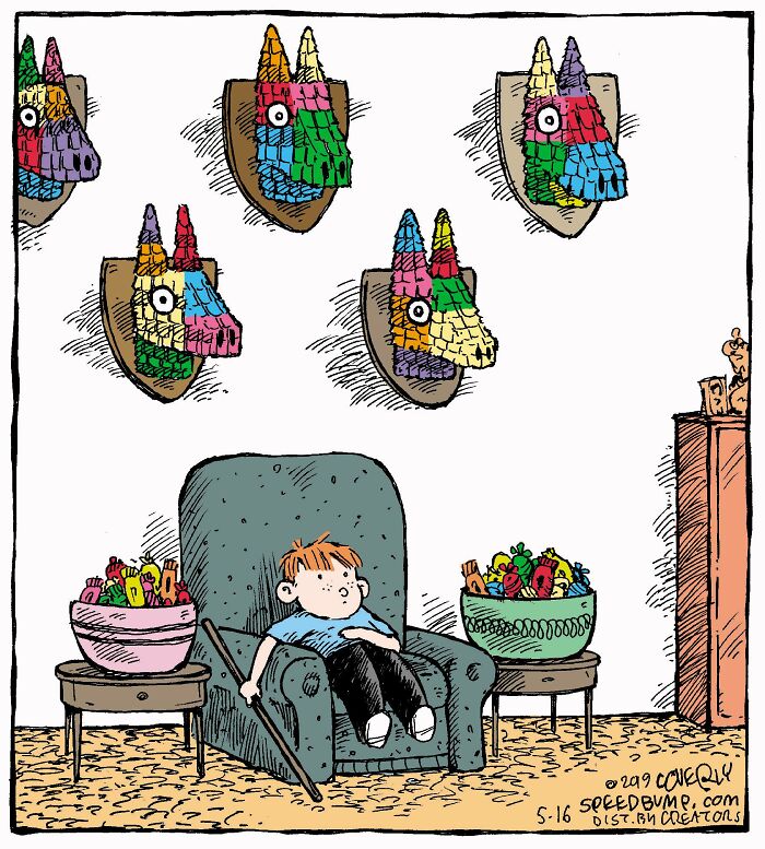 Dave Coverly’s ‘Speed Bump’: 52 Comics Featuring Everyday Humor And Hilarious Animals (New Pics)