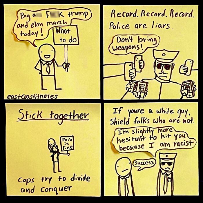 This Artist Turns Simple Post-It Notes Into Hilariously Clever Comics With Unexpected Twists (40 New Pics)