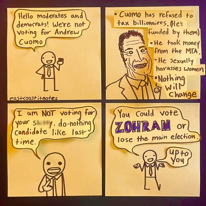 This Artist Turns Simple Post-It Notes Into Hilariously Clever Comics With Unexpected Twists (40 New Pics)