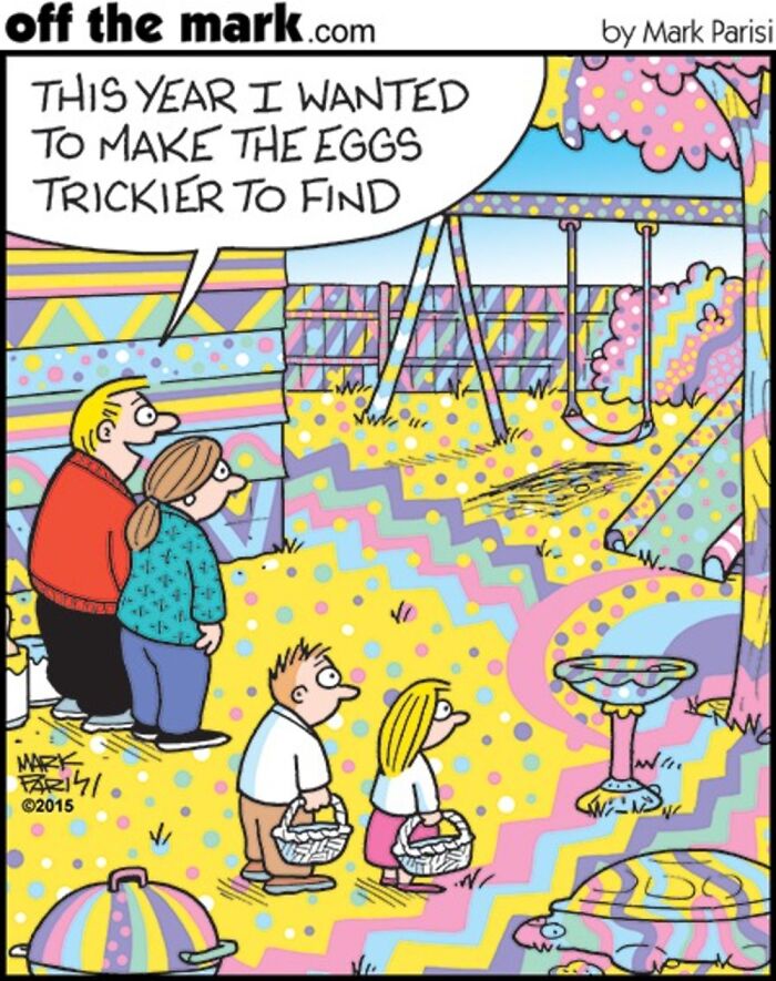 50 Hilarious Easter Comics By Mark Parisi That Prove Eggs Have Way More Drama Than We Thought