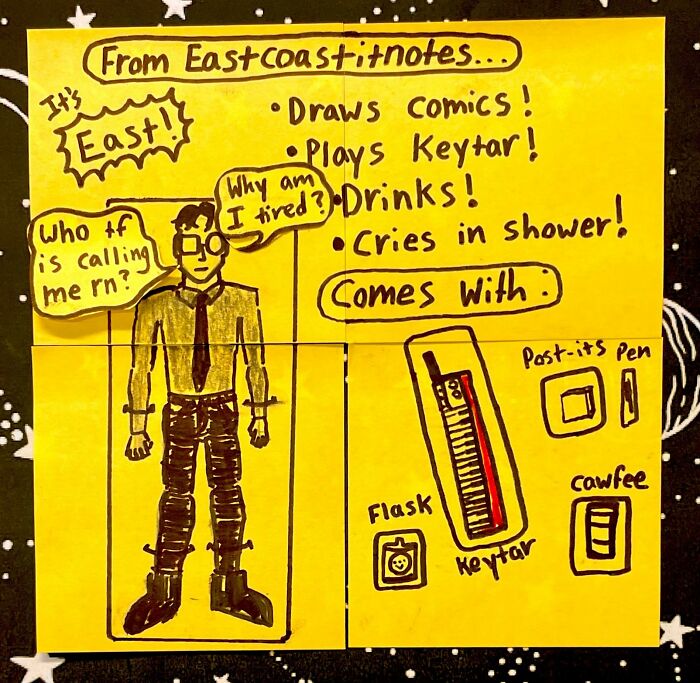 This Artist Turns Simple Post-It Notes Into Hilariously Clever Comics With Unexpected Twists (40 New Pics)