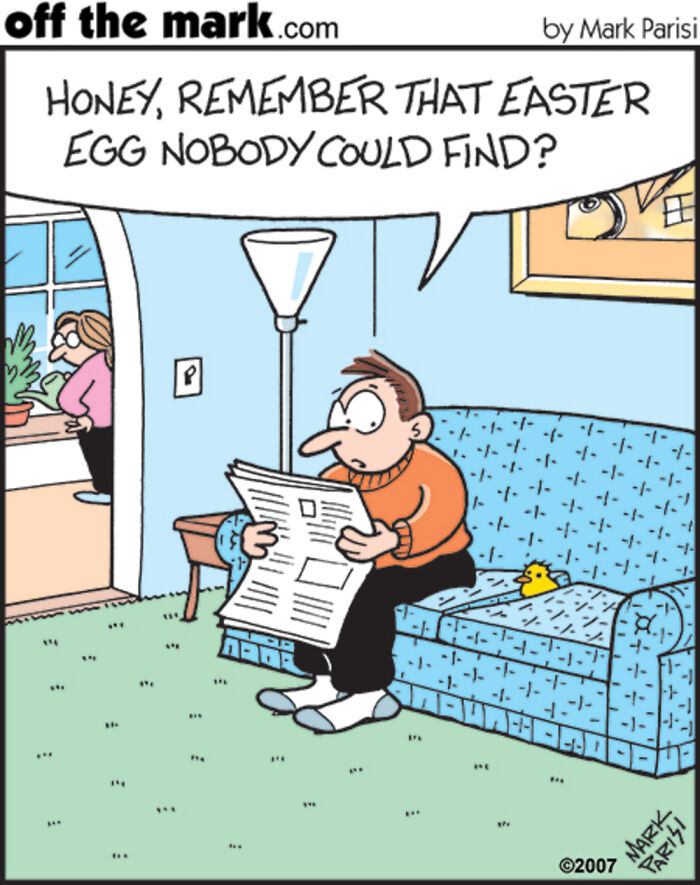 50 Hilarious Easter Comics By Mark Parisi That Prove Eggs Have Way More Drama Than We Thought