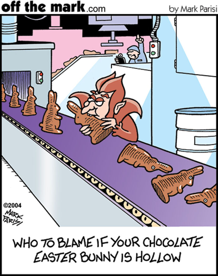 50 Hilarious Easter Comics By Mark Parisi That Prove Eggs Have Way More Drama Than We Thought
