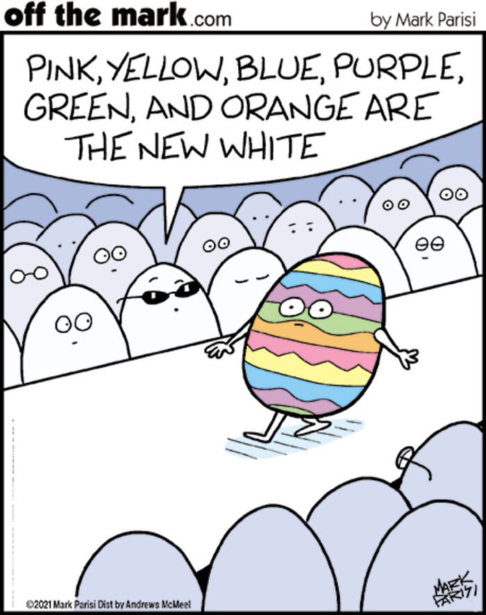 50 Hilarious Easter Comics By Mark Parisi That Prove Eggs Have Way More Drama Than We Thought