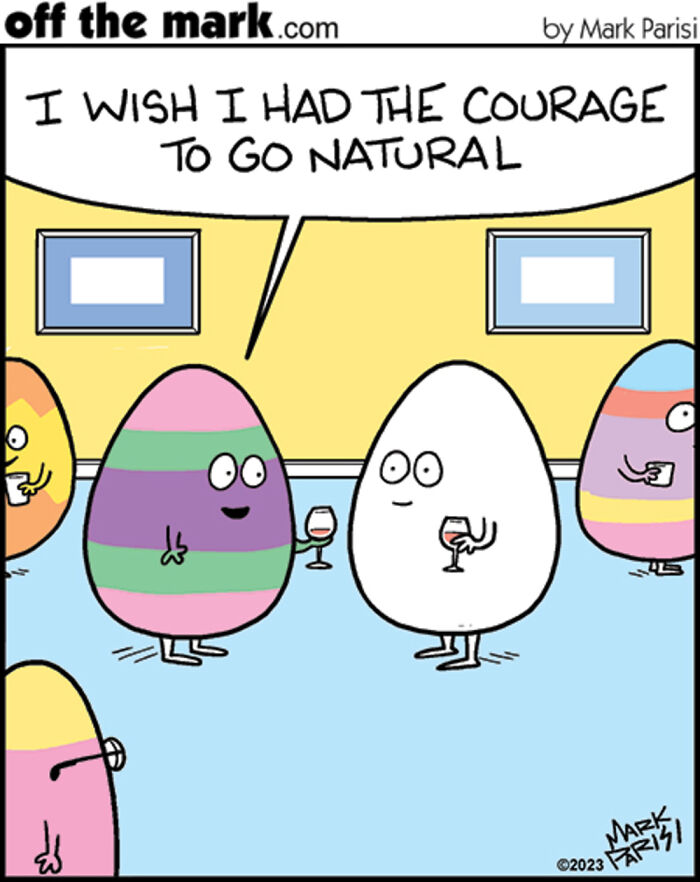 50 Hilarious Easter Comics By Mark Parisi That Prove Eggs Have Way More Drama Than We Thought