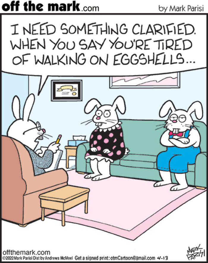 50 Hilarious Easter Comics By Mark Parisi That Prove Eggs Have Way More Drama Than We Thought