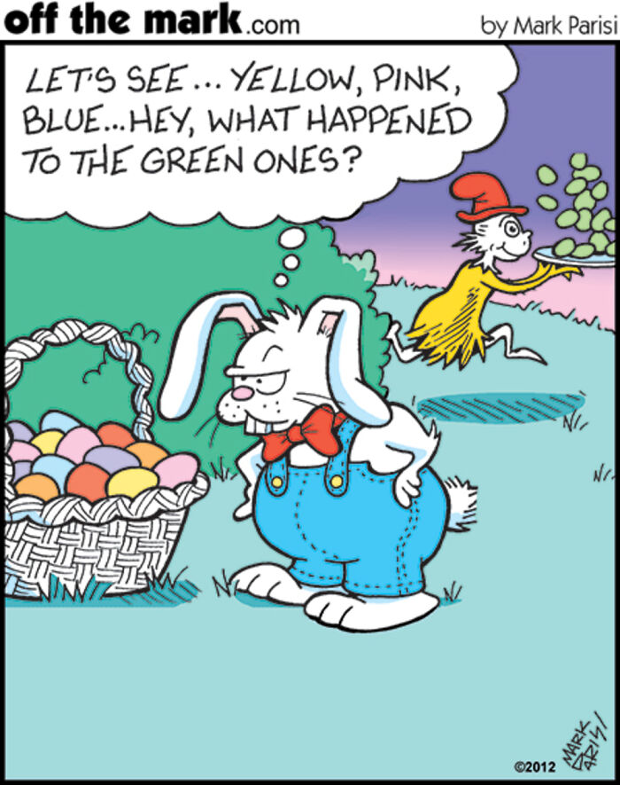 50 Hilarious Easter Comics By Mark Parisi That Prove Eggs Have Way More Drama Than We Thought